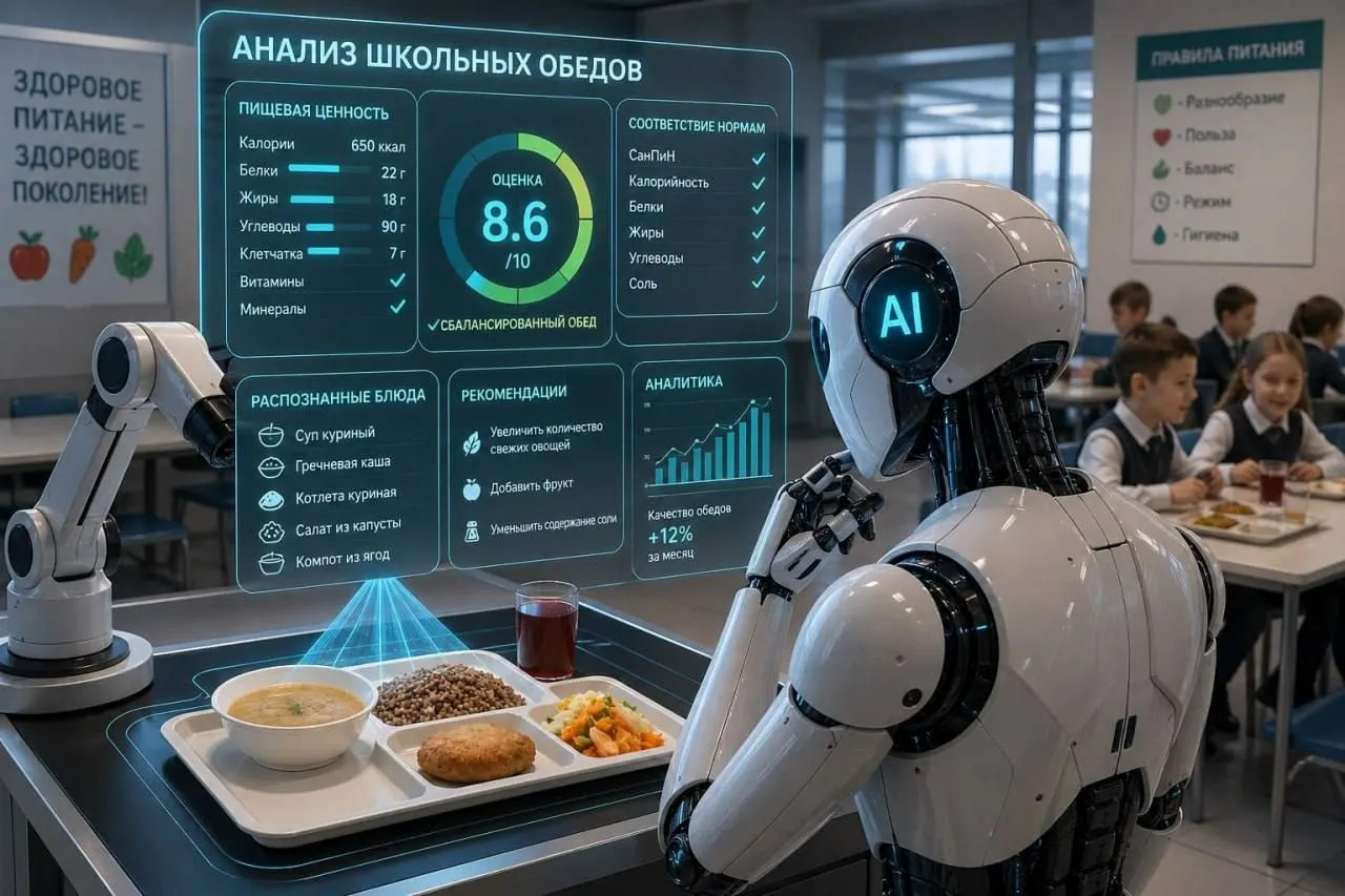 За 40 млн для столовых Ноябрьска и Салехарда приобрели 38 «умных» весов с тепловизорами и камерами; ИИ сделал вывод, что еда остывает, а установка теплового шкафа снизила число отказов от блюд.