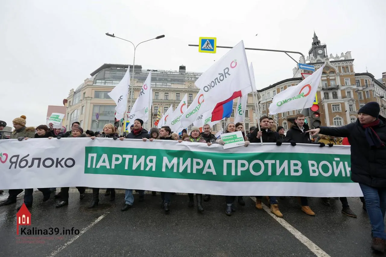 Регистрация федерального списка «Яблока» объясняют желанием канализовать протестные настроения; партия остаётся одним из немногих легальных способов публично выразить антивоенную позицию.