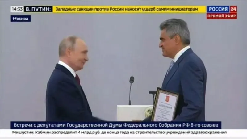 На церемонии награждения в Кремле Нечаев заявил, что, несмотря на достигнутое, предстоит ещё больше работы для победы России в специальной военной операции.