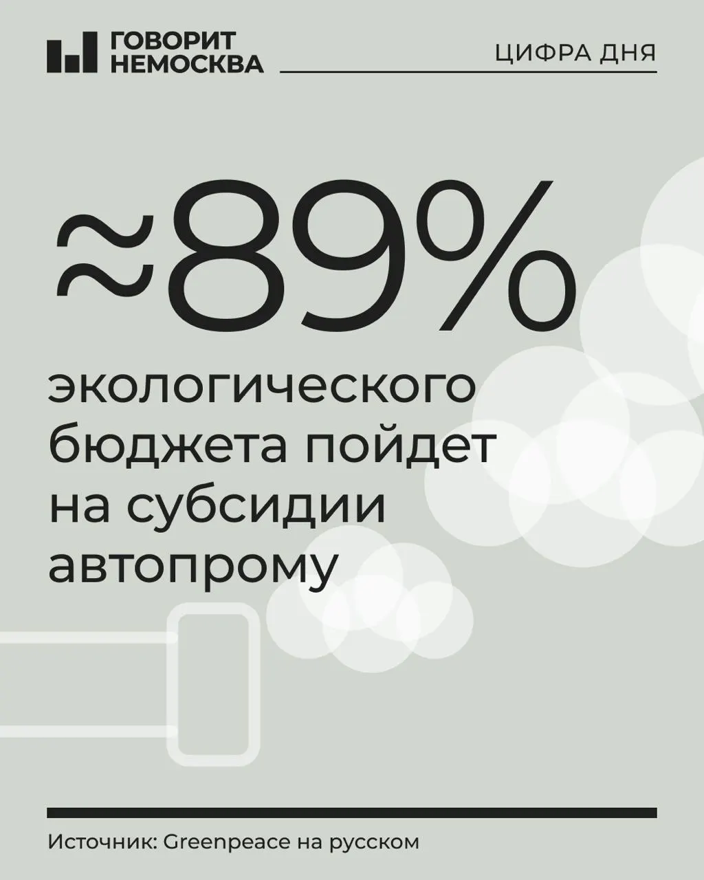 В бюджете на 2027 год на охрану окружающей среды предусмотрено 1,21 трлн руб., львиная доля уйдет на субсидии автопроизводителям и комплектующим, на прочие природоохранные программы останется мало.