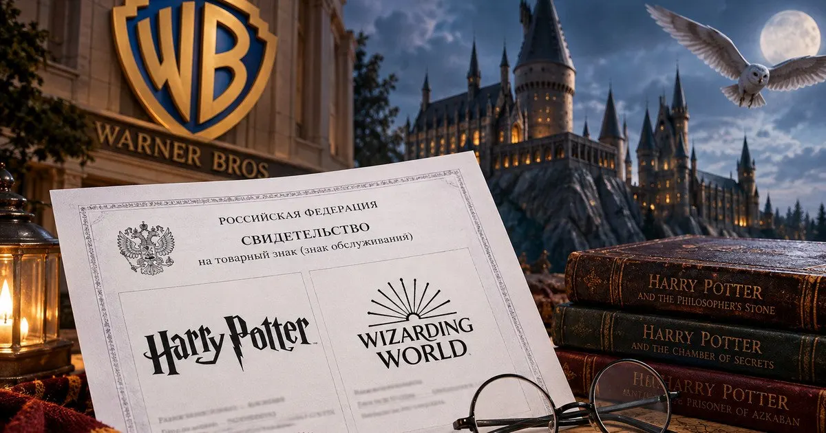 Знаки Hogwarts и Hogwarts Legacy зарегистрированы до 2036 года; это даст возможность продавать товары по франшизе на территории России.
